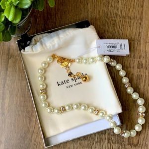 Kate spade lady marmalade pearl necklace